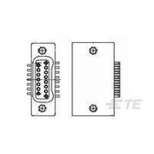 TE Connectivity TE AMP Nanonics Products 9-1589484-3 1 ks Package