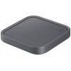 Samsung bezdrátová indukční nabíječka 15 W Wireless Charger Pad EP-P2400 EP-P2400BBEGEU 3000 Výstup USB-C® tmavě šedá