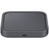 Samsung bezdrátová indukční nabíječka 15 W Wireless Charger Pad EP-P2400 EP-P2400BBEGEU 3000 Výstup USB-C® tmavě šedá