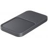 Samsung bezdrátová indukční nabíječka 15 W Wireless Charger Duo EP-P5400 EP-P5400BBEGEU Výstup USB-C® tmavě šedá