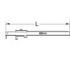 KS Tools 3000626 rejsek Nerezová ocel
