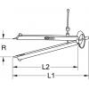 KS Tools 300.0429 Odpichovací kružítko nástrojová ocel
