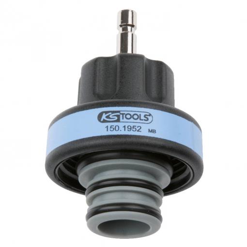 KS Tools 150.1952 Adaptér chladicí soustavy M50 x 3,0, světle modrý