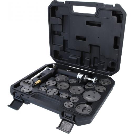 KS Tools 150.2000 Sada nářadí na brzdové kotouče se stlačeným vzduchem, 18 ks