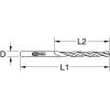 KS Tools 330.3031 330.3031 HSS-G-Co 5 sada spirálových vrtáku do kovu 3.1 mm Celková délka 65.0 mm Cobalt DIN 338 10 ks