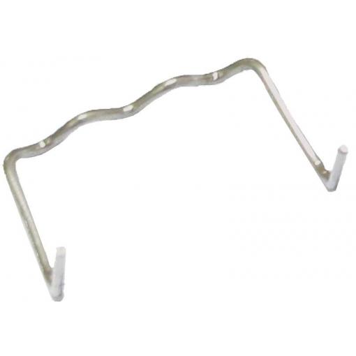 KS Tools 150.1055 Opravářské svorky zahnuté u-forma Ø 0,6 mm, 100 kusů