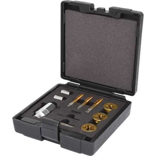 Sada závitníků 3/8 pro matice a šrouby, 11 ks KS Tools 150.1420