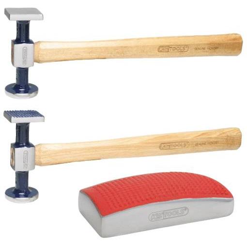 KS Tools 140.2125 Sada výkubů karoserie, 3 ks