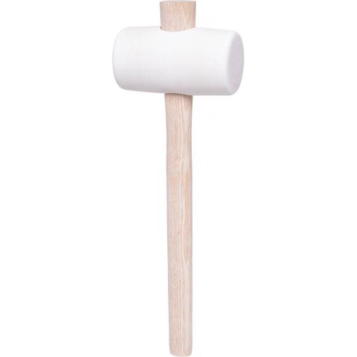 KS Tools 140.1235 Bílá gumová palička, 500 g