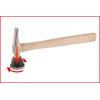 KS Tools 140.2109 Rýhovaný kladivo s hrubou karoserií, kulatý/špičatý