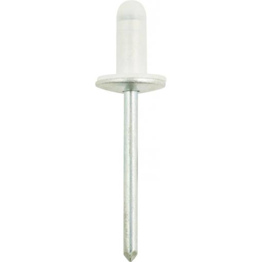 KS Tools 420.1781 Těsnicí nýty s 12,8 mm přírubou univerzální, 10 ks