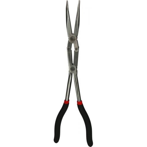 KS Tools 5007163 ploché jehlové kleště nástrojová ocel 335 mm