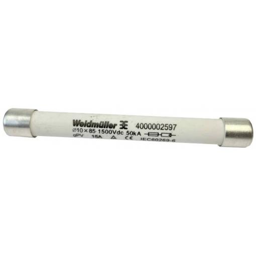 Weidmüller 4000002610 FUSE WSFL 10X85 20A 1K5V GPV trubičková pojistka 20 A 1500 V/DC Množství 50 ks