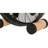 Lucci AIR Breeze podlahový ventilátor 60 W (Ø x v) 40 cm x 460 mm černá, dřevo vhodný i pro zimní provoz