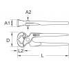 KS Tools 9620641 kleště štípací čelní 1 ks