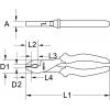 KS Tools 962.0607 9620607 Kleště na plynové potrubí