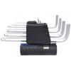 KS Tools 920.2250 inbus sada klíčů 5/64 palec, 3/32 palec, 1/8 palec, 5/32 palec, 3/16 palec, 1/4 palec, 5/16 palec, 3/8 palec, 1/2 palec, 9/16 palec 10dílná