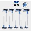 Brilliant Tools BT041200 sada klíčů T 10, T 15, T 20, T 25, T 27, T 30, T 40, T 45, T 50 9dílná