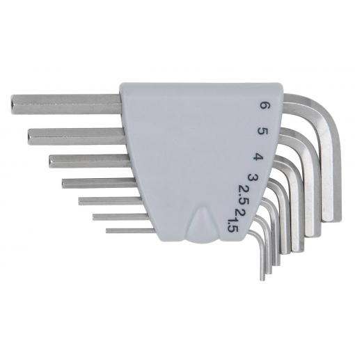 KS Tools 964.0315 inbus sada klíčů 1.5 mm, 2 mm, 2.5 mm, 3 mm, 4 mm, 5 mm, 6 mm 7dílná