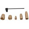 KS Tools 400.9080 Sada objímek pro montáž čerpadla, 6 ks