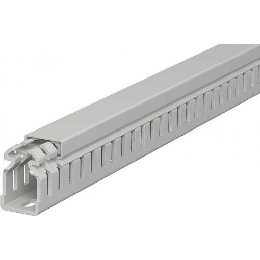 OBO Bettermann 6178305 vodicí lišta horná část (d x š x v) 2000 x 25 x 37.5 mm 16 ks šedá