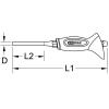KS Tools 156.0217 Průbojník s ruční rukojetí 8 mm