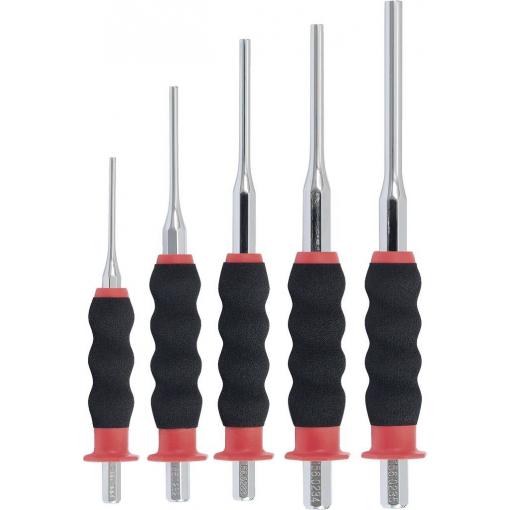 KS Tools 156.0230 Sada průbojníků, CrMo, 5 ks, válcová
