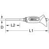 KS Tools 156.0215 Průbojník s ruční rukojetí 6 mm