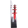 KS Tools 156.0000 Sada průbojníků s ochrannou rukojetí, 5 ks, 3 - 8 mm