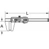 KS Tools 300.0539 Digitální měřič opotřebení brzdových kotoučů 0 - 100 mm