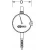 KS Tools 300.0560 Přesné měřicí hodinky 0 - 10 mm