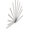 KS Tools 300.0618 Pístové výlosy, 13 listů, 0,05 - 1 mm, 200 mm dlouhé