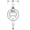 KS Tools 300.0565 Digitální přesné měřicí hodinky 0 - 10 mm