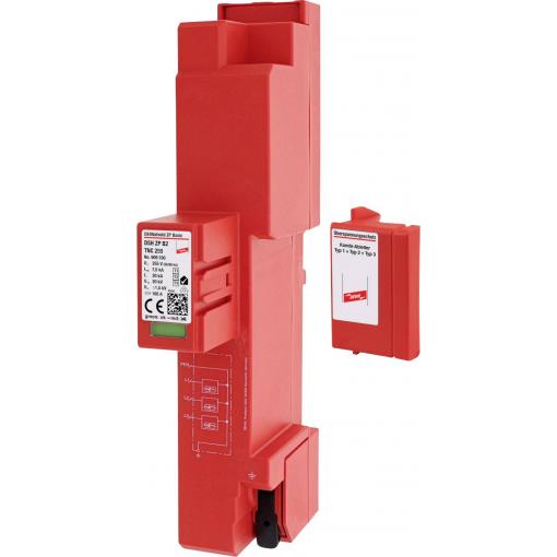 DEHN 909330 DSH ZP B2 TNC 255 kombinovaný chránič proti přepětí Přepětová ochrana pro: sběrnice 40 mm Piece 1 ks