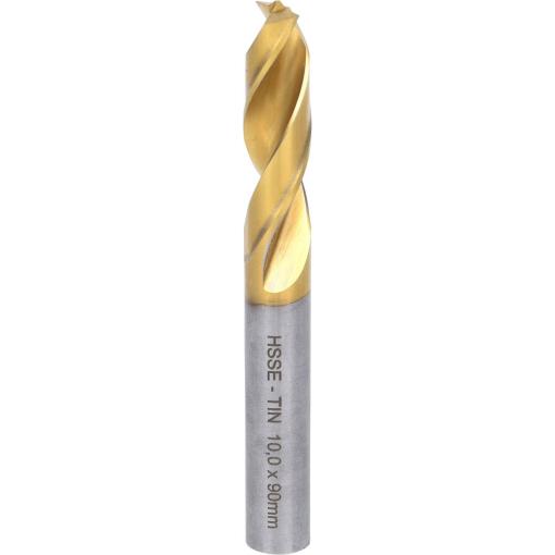 KS Tools 332.0210 Vrtačka HSSE-TiN s bodovým svahem, 10 mm