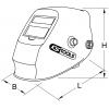 KS Tools Steel Design 310.0195 svářecí kukla EN 175, EN 379
