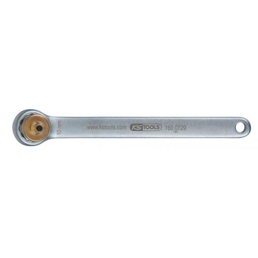KS Tools 160.0729 Odvzdušňovací klíč, velmi krátký, 10 mm, zlatá