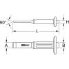 KS Tools 162.0471 Plochý nástavec s ruční ochrannou rukojetí, 240 mm