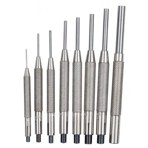 KS Tools 162.2310 Sada průbojníků, 8 ks, 09-1,4-1,8-2,4-2,8-3,4-3,9-5,9 mm