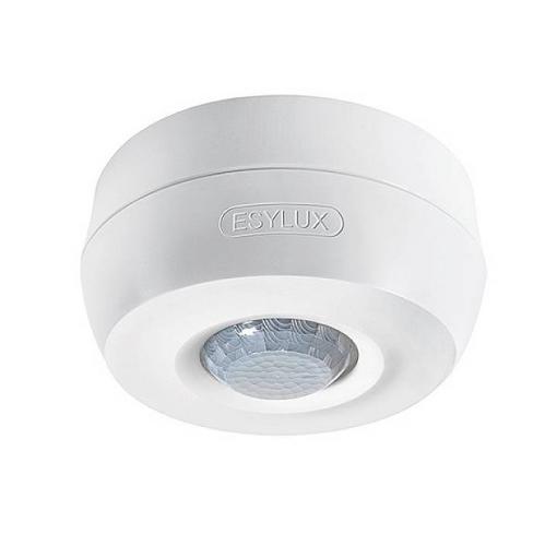 ESYLUX EB10431340 na strop, na omítku stropní detektor pohybu 360 ° bílá IP54