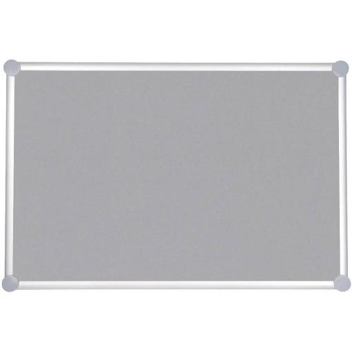 Maul 6296484 nástěnka s připínáčky šedá textil 180 cm x 90 cm x 900 mm