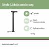 Paulmann Poller ITO horizontal 94546 Osvětlovací systém Plug&Shine LED zahradní reflektor LED 6 W teplá bílá antracitová