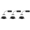 Paulmann 93080 Set Nova Plus LED vestavné svítidlo, LED, 18 W, černá