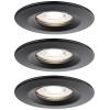 Paulmann 93084 Nova mini LED vestavné svítidlo, LED, 12 W, černá