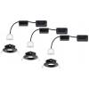 Paulmann 93084 Nova mini LED vestavné svítidlo, LED, 12 W, černá