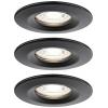 Paulmann 93084 Nova mini LED vestavné svítidlo, LED, 12 W, černá