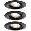 Paulmann 93083 Nova mini LED vestavné svítidlo, LED, 12 W, černá