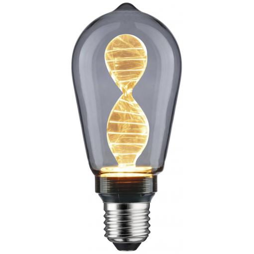 Paulmann 28886 LED E27 speciální tvar 3.5 W = 10 W zlatá (Ø x v) 64 mm x 142 mm 1 ks