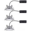 Paulmann 93095 Calla WhiteSwitch LED vestavné svítidlo, LED, 15 W, chrom (matný)