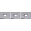 Paulmann 93095 Calla WhiteSwitch LED vestavné svítidlo, LED, 15 W, chrom (matný)